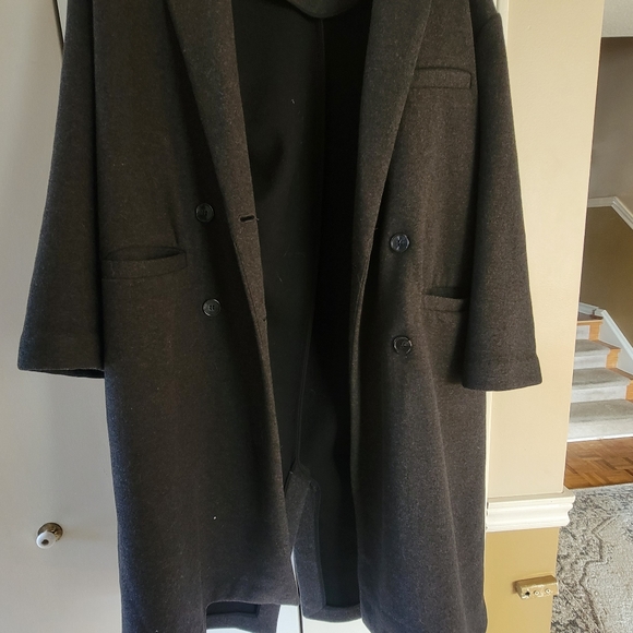 Wool blend Zara long coat - Picture 3 of 3